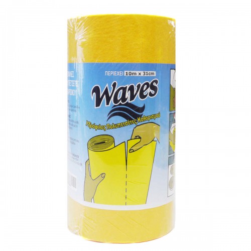 WAVES: Πολυπετσέτα 10m x 31,5cm