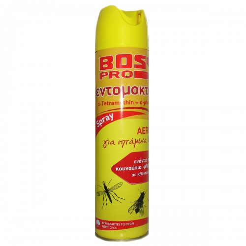 BOSS: Εντομοκτόνο AEROSOL για ιπτάμενα έντομα 300ml