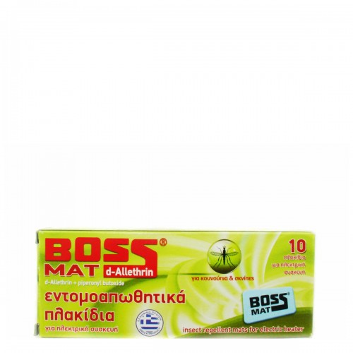 BOSS: Εντομοαπωθητικά πλακίδια 10τμχ 